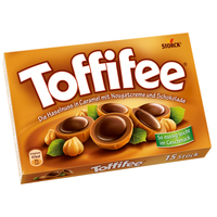 Storck Toffifee, Praline, Schokolade, 125g Packung