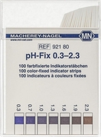 0,3 ... 2,3pH Tiras indicadoras de pH-Fix especiales