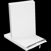 SoldanPlus Versandtasche DIN C4, haftklebend, weiß, ohne Fenster, Pack: 250 Stück