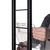 Floorstanding Leaflet Dispenser / Multi-Section Leaflet Holder / Leaflet Stand "Tondo" | black / grey black A5 8