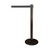 Barrier Post / Barrier Stand "Guide 28" | black grey similar to Pantone Cool Grey 10 2300 mm