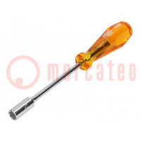 Screwdriver; 6-angles socket; HD Classic; Blade length: 130mm