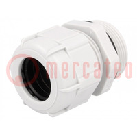 Cable gland; M32; 1.5; IP68; polyamide; grey; UL94V-2