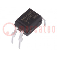 Opto-coupler; THT; Ch: 1; OUT: transistor; Uisol: 5,3kV; Uce: 70V