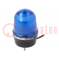 Signaalgever: licht; blauw; MFL; 10÷30VDC; Lichtbron: LED; IP65