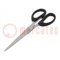 Scissors; ESD; 180mm; ABS,metal; <0.1MΩ