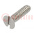 Screw; M1.6x6; 0.35; Head: countersunk; slotted; 0,4mm; DIN 963A