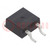 Diode: rectifying; SMD; 2.2kV; 30A; TO263ABHV; Ufmax: 1.24V; 210W