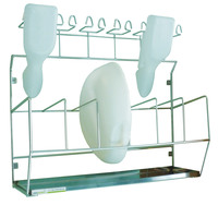 Dispensers - Confidence Stainless Steel Urinal/Bedpan Rack (holds 8)