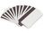 Plastikkarte - 30mil, 0.76mm mit unprogrammiertem Lo-Co Magnetstreifen (blanko), Silber beidseitig - inkl. 1st-Level-Support