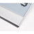 Türschilder NEW AGE, silber mattes Aluminium, Acrylglas, Maße: 15,0 x 6,0 x 0,6 cm