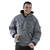 Berufsbekleidung Winterjacke, grau-schwarz, Gr. S - XXXXL Version: XL - Größe XL