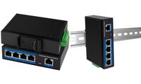 LogiLink Industrial Fast Ethernet Switch, 5-Port, Unmanaged (11117631)