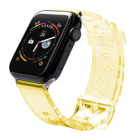 Armband Licht Silikon Armband Armband Uhr Armband Watch 6/5/4/3/2 (44mm / 42mm) Gelb
