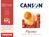 CANSON FIGUERAS - BLOC 10 FEUILLES DE PAPIER HUILE - GRAIN TOILE DE LIN - 18 X 24 CM - 290G/M² - BLANC C31085P000