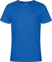 T-shirt kobaltblauw maat L