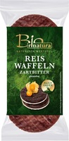 Reiswaffeln Zartbitter von Bio rinatura, 100g