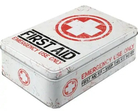 Nostalgic Art First Aid Emergency Use Only Rechteckig Box 2,5 l Mehrfarbig