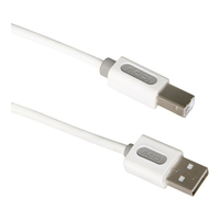 ICIDU 606766 USB-kabel 1 m USB 2.0 USB A USB B Wit