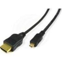 MediaRange 1m, HDMI A - HDMI D cavo HDMI HDMI tipo A (Standard) HDMI tipo D (Micro) Nero