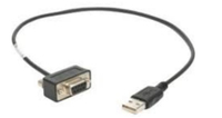 Zebra CBL-58926-05 soros kábel Fekete USB A típus DB-9