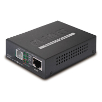 PLANET VC-231 hálózati média konverter 100 Mbit/s Fekete