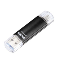 Hama 00124001 USB-Stick 128 GB USB Type-A / Micro-USB 3.2 Gen 1 (3.1 Gen 1) Schwarz