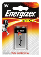 Energizer MAX Alkaline batterij 9V