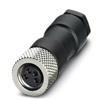 Phoenix Contact 1681185 wire connector M8 Black, Stainless steel