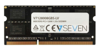V7 8GB DDR3 PC3-12800 - 1600mhz SO DIMM Notebook módulo de memoria - V7128008GBS-LV