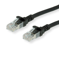ROLINE 21152751 kabel sieciowy Czarny 1 m Cat6a U/UTP (UTP)