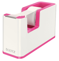 Leitz 53641023 Klebefilm-Abroller Polystyrene Metallisch, Pink