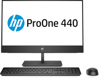 HP ProOne 440 G4 Intel® Core™ i5 i5-8500T 60.5 cm (23.8") 1920 x 1080 pixels All-in-One PC 8 GB DDR4-SDRAM 256 GB SSD Windows 10 Pro Wi-Fi 5 (802.11ac) Black