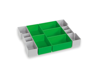 L-BOXX 6000010094 Accessoire de boîte de rangement Vert, Gris Ensemble de boîte d'inserts