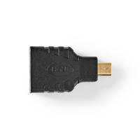 Nedis CVGP34907BK Kabeladapter HDMI Micro HDMI Schwarz
