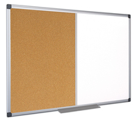 Bi-Office XA2702170 insert notice board Indoor White, Wood Aluminium