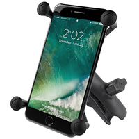 RAM Mounts X-Grip Large Phone Mount with Composite Double Socket Arm