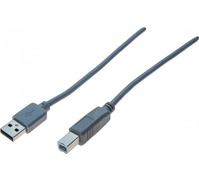 Hypertec 532514-HY USB Kabel 5 m USB 2.0 USB A USB B Grau
