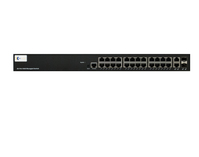 Barox RY-LGS23-26 network switch Managed L2/L3 Gigabit Ethernet (10/100/1000) Power over Ethernet (PoE) 1U Black
