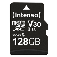 Intenso microSDXC 128GB Class 10 UHS-I Professional - Extended Capacity SD (MicroSDHC) Classe 10