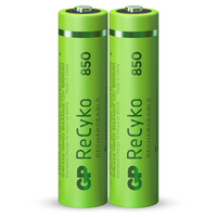 GP Batteries Rechargeable batteries 12085AAAHCE-C2 industrial rechargeable battery Nickel-Metal Hydride (NiMH) 850 mAh 1.2 V