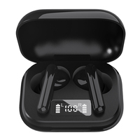Denver TWE-38BLACK hoofdtelefoon/headset Draadloos In-ear Oproepen/muziek Bluetooth Zwart