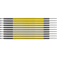 Brady SCNG-05-M cable marker Black, Yellow Nylon 300 pc(s)