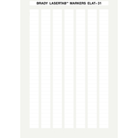 Brady ELAT-31-747W-10 etichetta per stampante Bianco Etichetta per stampante autoadesiva