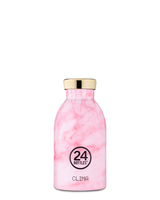 24Bottles Thermosflasche Clima 330ml Pink Marble Tägliche Nutzung Edelstahl