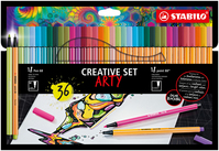 STABILO Creative Set ARTY fineliner Assorted colours 36 pc(s)
