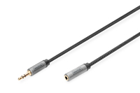 Digitus DB-510210-030-S audio kabel 3 m 3.5mm Zwart