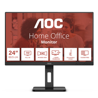 AOC E3 24E3QAF LED display 60,5 cm (23.8") 1920 x 1080 Pixel Full HD LCD Schwarz