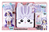 Na! Na! Na! Surprise 3-in-1 Backpack Bedroom Series 3 Playset- Lavender Kitty