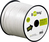 Goobay Speaker Cable, white, OFC CU, 100 m spool, diameter 2 x 0.5 mm2, Eca